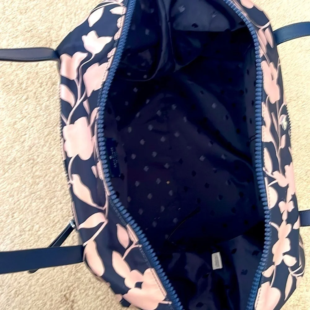 Kate Spade 2pc Blue & Blush Floral Karissa & Vine Set. PM